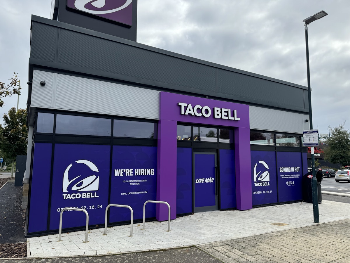 Taco Bell at Anglia Retail Park in Ipswich
